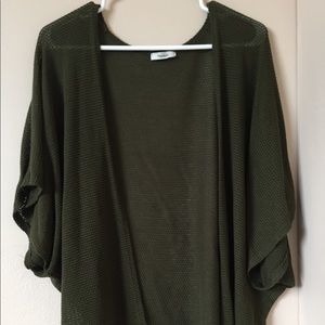 Green Cardigan